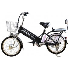 Электровелосипед EL-BI 20-12 черно-серый
