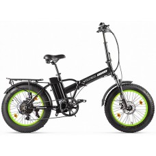 Электровелосипед VOLTECO CYBER черно-салатовый