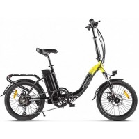 Электровелосипед VOLTECO FLEX UP! черно-желтый