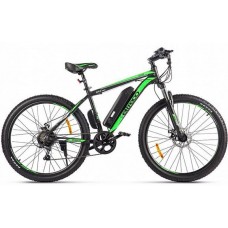 Электровелосипед Eltreco XT 600 D черно-зеленый